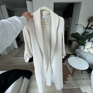 Aritzia Creme Off White Duster Babaton XS